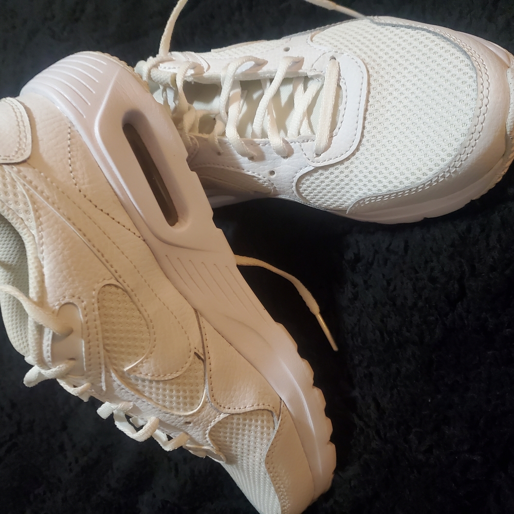 Nike Air Max White Athletic Shoes